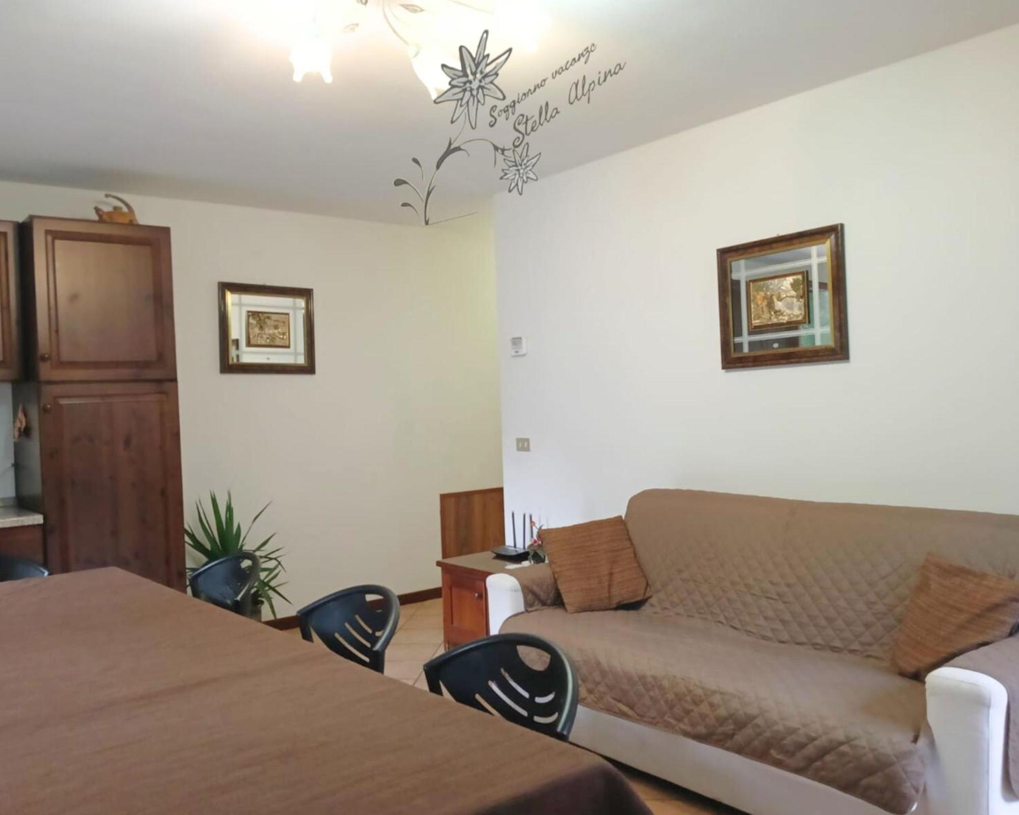 Temù Soggiorno Vacanze Stella Alpina חדר תמונה