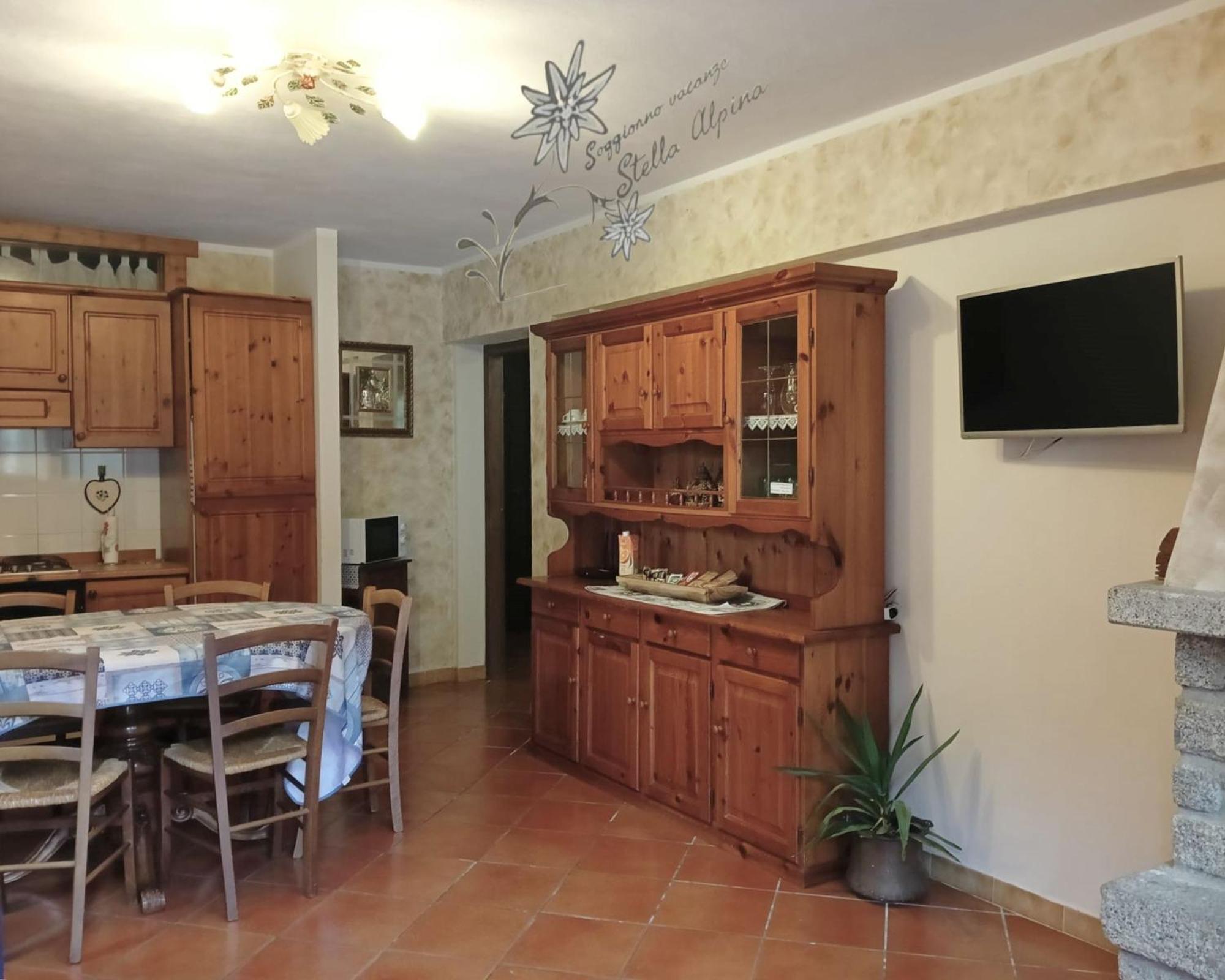 Temù Soggiorno Vacanze Stella Alpina חדר תמונה